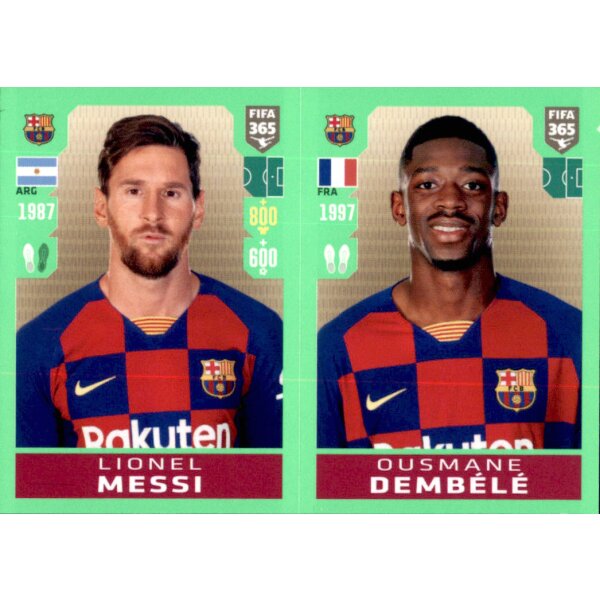 Sticker 103 - Lionel Messi - Ousmane Dembele