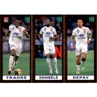 Sticker 136 - Traore - Dembele - Depay