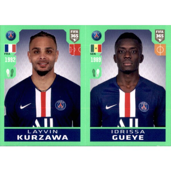 Sticker 144 - Layvin Kurzawa - Idrissa Gueye