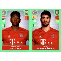 Sticker 157 - David Alaba - Javi Martinez