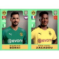 Sticker 172 - Roman Bürki - Dan-Axel Zagadou