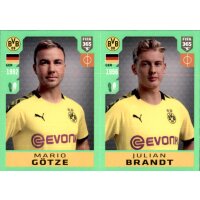 Sticker 178 - Mario Götze - Julian Brandt