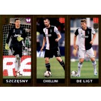 Sticker 244 - Szczesny - Chiellini - de Ligt