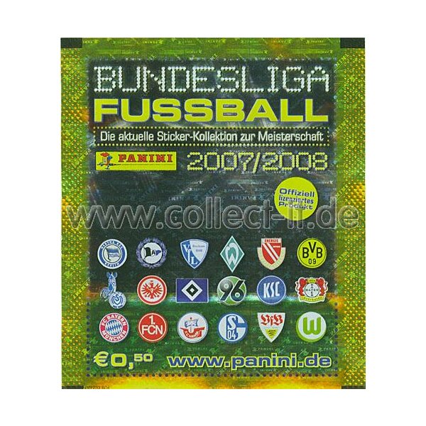 Panini Sticker Bundesliga 07/08 - Album + alle 498 Sticker komplett sofort lieferbar zum Selbst.