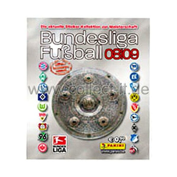 Panini Sticker Bundesliga 08/09 - 1 Tüte - SOFORT LIEFERBAR