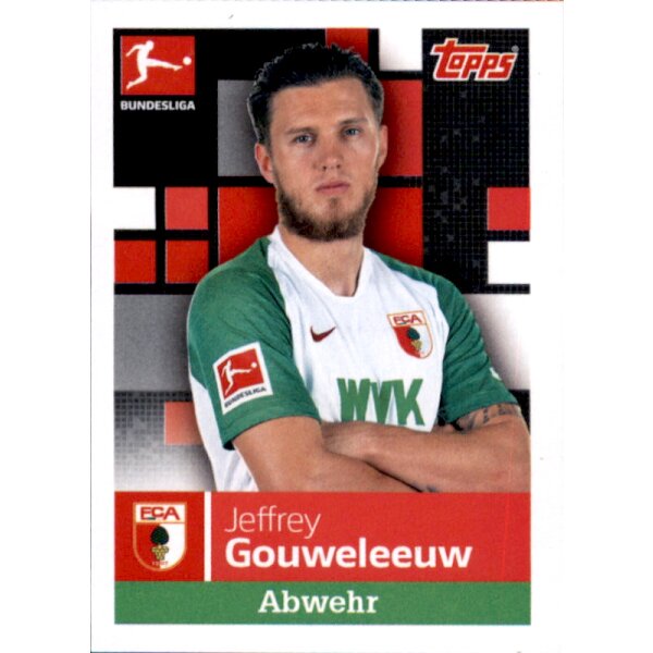 TOPPS Bundesliga 2019/2020 - Sticker 7 - Jeffrey Gouweleeuw