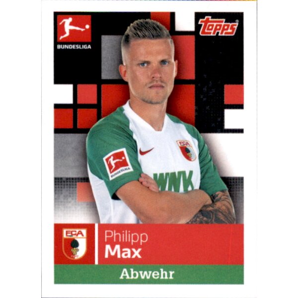 TOPPS Bundesliga 2019/2020 - Sticker 9 - Philipp Max