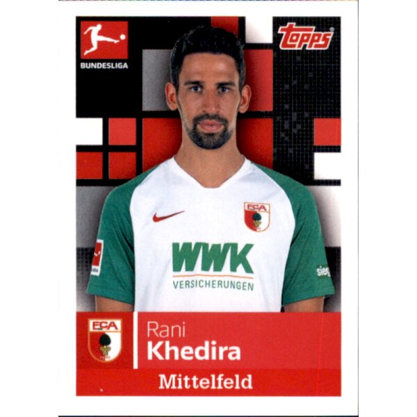 TOPPS Bundesliga 2019/2020 - Sticker 11 - Rani Khedira