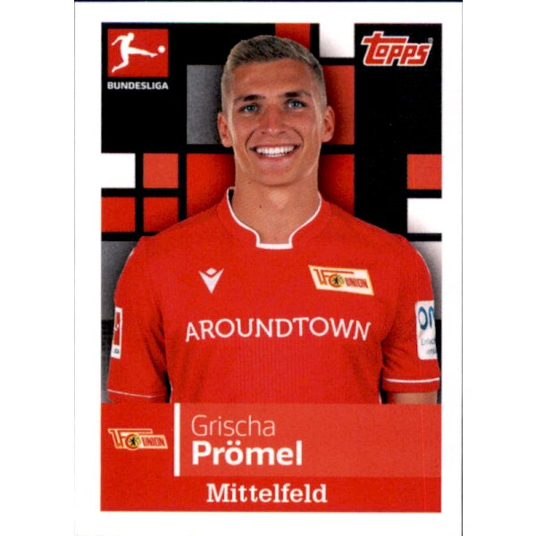 TOPPS Bundesliga 2019/2020 - Sticker 42 - Grischa Prömel