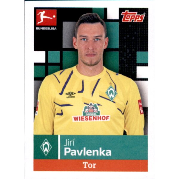 TOPPS Bundesliga 2019/2020 - Sticker 50 - Jiri Pavlenka