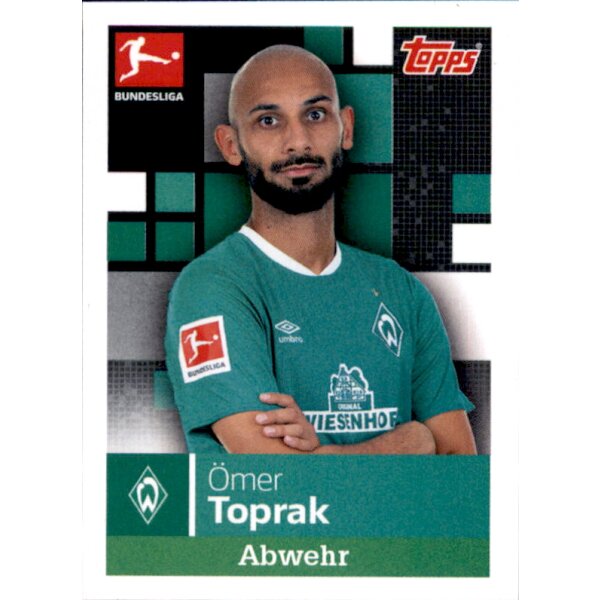 TOPPS Bundesliga 2019/2020 - Sticker 52 - Ömer Toprak