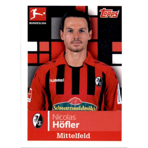 TOPPS Bundesliga 2019/2020 - Sticker 117 - Nicolas Höfler