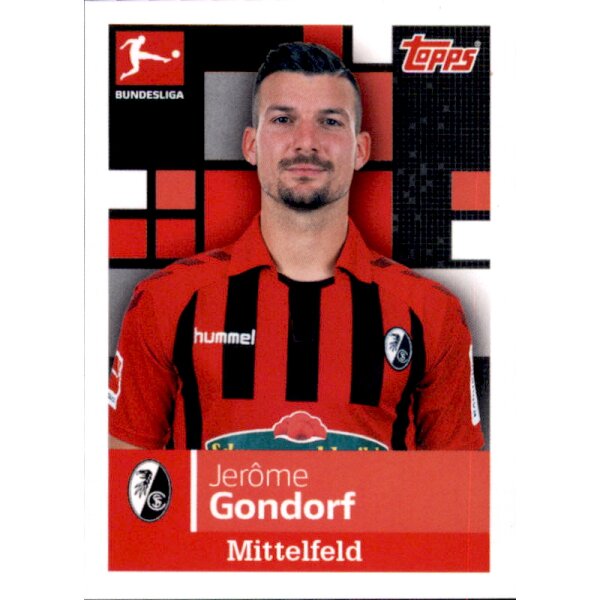 TOPPS Bundesliga 2019/2020 - Sticker 120 - Jerôme Gondorf