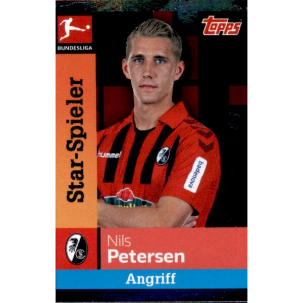 TOPPS Bundesliga 2019/2020 - Sticker 123 - Nils Petersen - Star-Spieler