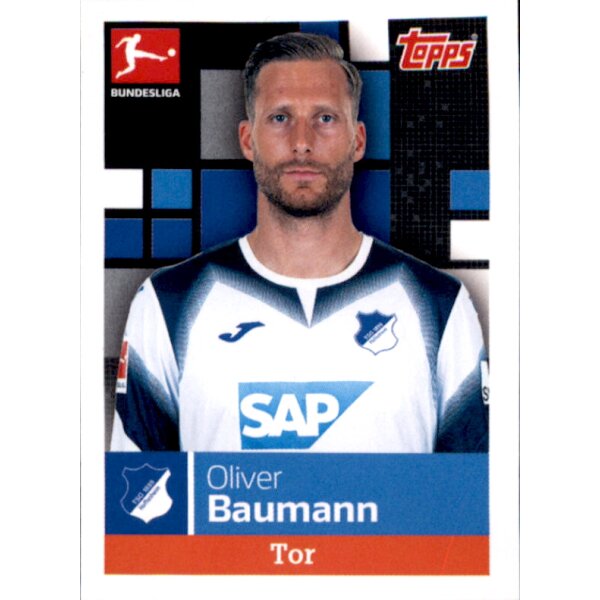 TOPPS Bundesliga 2019/2020 - Sticker 125 - Oliver Baumann