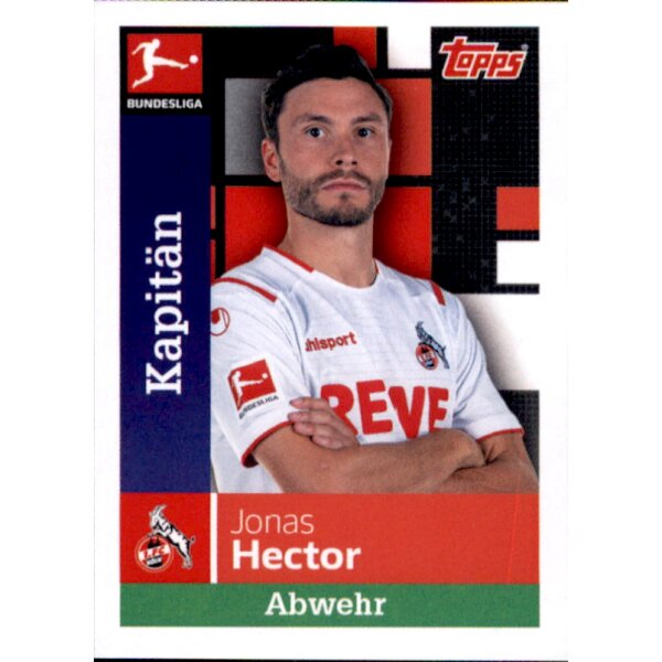 TOPPS Bundesliga 2019/2020 - Sticker 144 - Jonas Hector - Kapitän