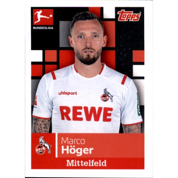 TOPPS Bundesliga 2019/2020 - Sticker 145 - Marco Höger