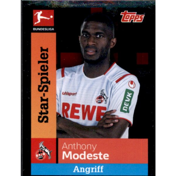 TOPPS Bundesliga 2019/2020 - Sticker 153 - Anthony Modeste - Star-Spieler