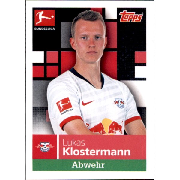 TOPPS Bundesliga 2019/2020 - Sticker 156 - Lukas Klostermann
