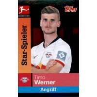 TOPPS Bundesliga 2019/2020 - Sticker 168 - Timo Werner -...