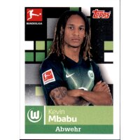 TOPPS Bundesliga 2019/2020 - Sticker 261 - Kevin Mbabu