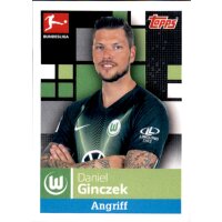 TOPPS Bundesliga 2019/2020 - Sticker 273 - Daniel Ginczek