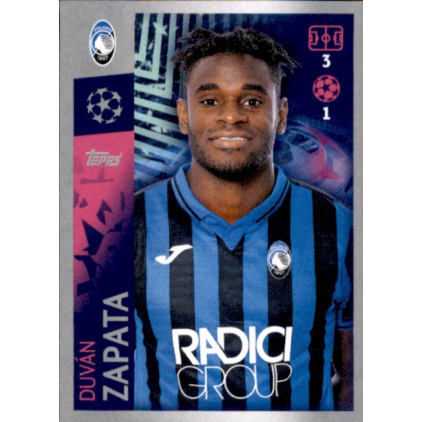 Sticker 22 - Duvan Zapata - Atalanta BC