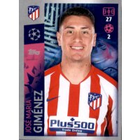 Sticker 30 - Jose Maria Gimenez - Atletico Madrid