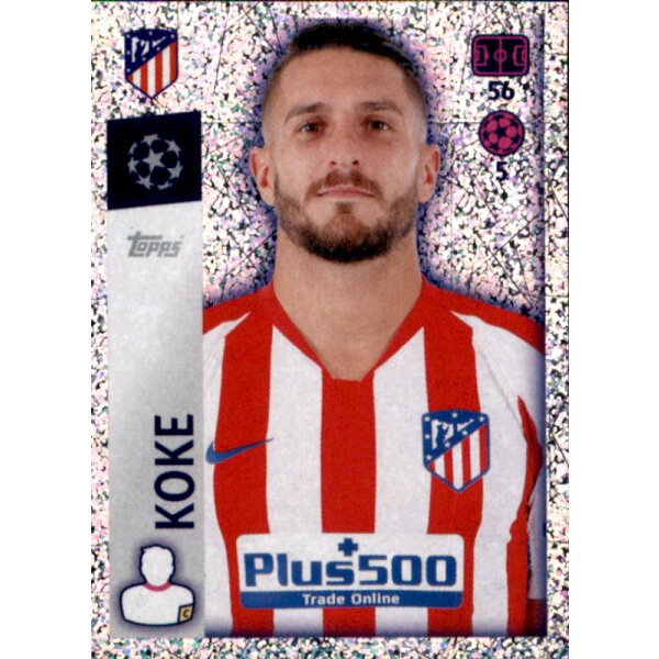 Sticker 34 - Koke - Atletico Madrid