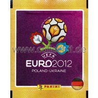 Panini EM 2012 - Sticker - 1 Tüte - Deutsche Ausgabe