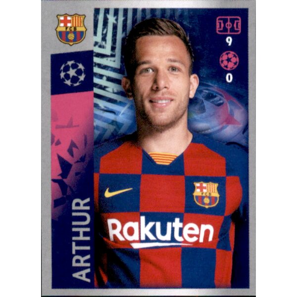 Sticker 54 - Arthur - FC Barcelona