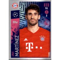 Sticker 89 - Javi Martinez - FC Bayern München