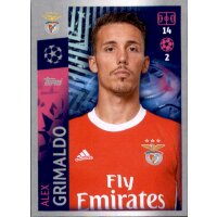 Sticker 105 - Alex Grimaldo - Benfica Lissabon