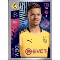 Sticker 127 - Julian Weigl - Borussia Dortmund