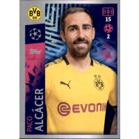 Sticker 136 - Paco Alcacer - Borussia Dortmund