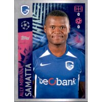 Sticker 191 - Ally Mbwana Samatta - KRC Genk