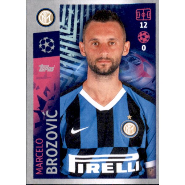 Sticker 206 - Marcelo Brozovic - Inter Mailand