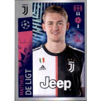 Sticker 221 - Matthijs De Ligt - Juventus Turin