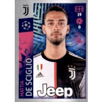 Sticker 222 - Mattia De Sciglio - Juventus Turin