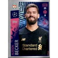 Sticker 273 - Alisson Becker - FC Liverpool