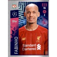 Sticker 278 - Fabinho - FC Liverpool
