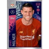 Sticker 280 - James Milner - FC Liverpool