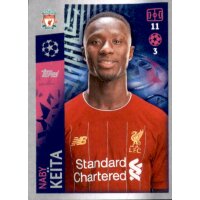 Sticker 281 - Naby Keita - FC Liverpool