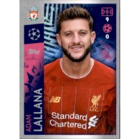 Sticker 284 - Adam Lallana - FC Liverpool