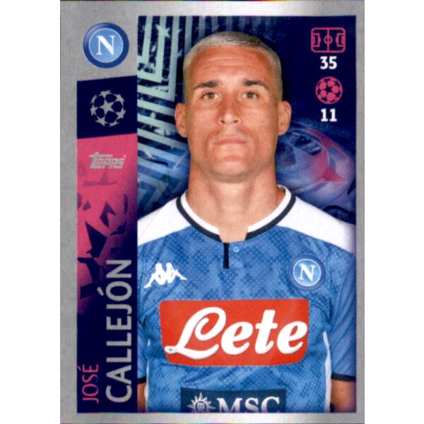 Sticker 363 - Jose Callejon - SSC Neapel