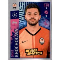 Sticker 427 - Davit Khocholava - FC Shakhtar Donetsk