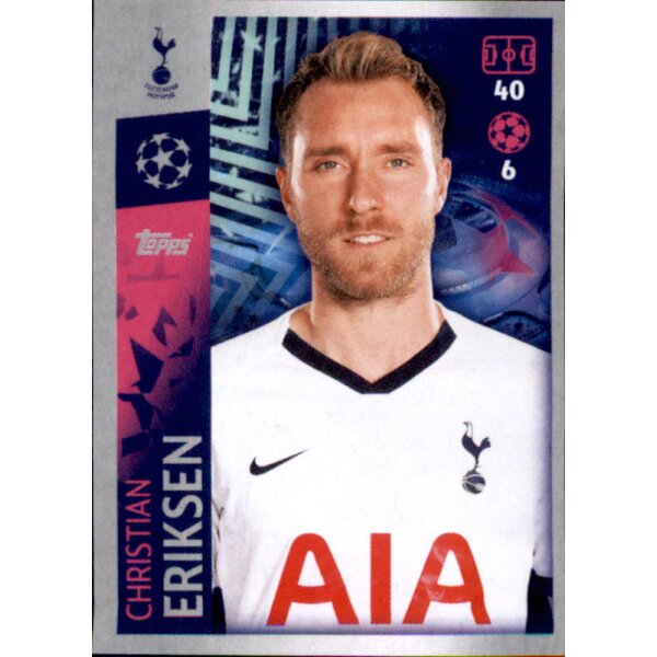 Sticker 454 - Christian Eriksen - Tottenham Hotspur