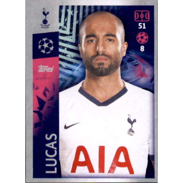 Sticker 457 - Lucas Moura - Tottenham Hotspur