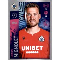 Sticker 515 - Simon Mignolet - Club Brugge KV