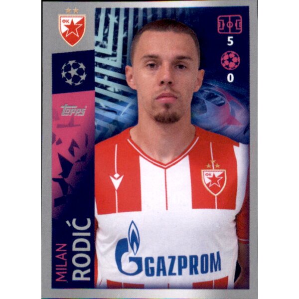 Sticker 535 - Marko Gobeljic - FK Roter Stern Belgrad